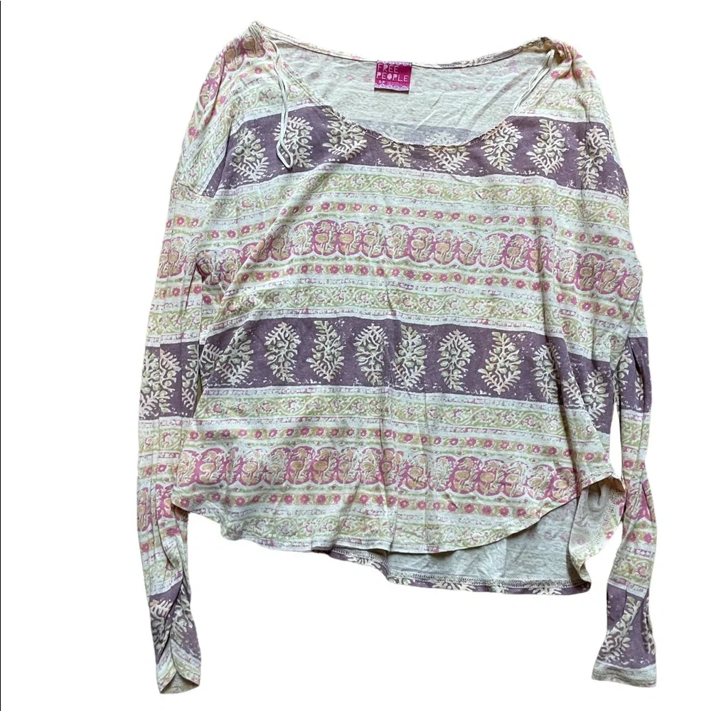 Free People | Flowy Patterned Tunic